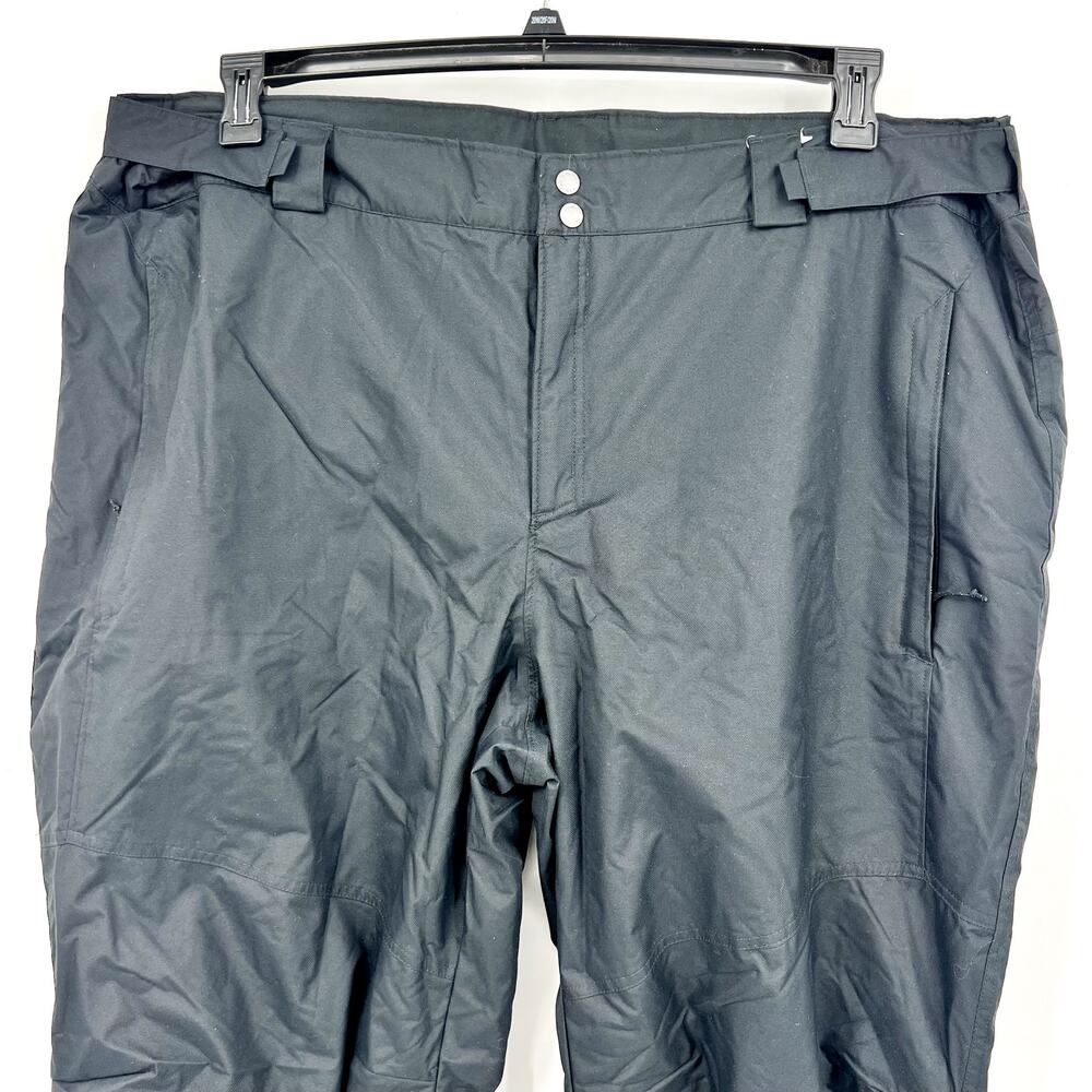 COLUMBIA Men's Bugaboo IV Insulated Snow Pants 3X Short Black Waterproof NWT - Picture 7 of 16
